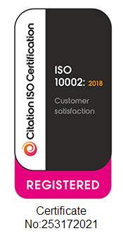 ISO 10002-2018 Certificate